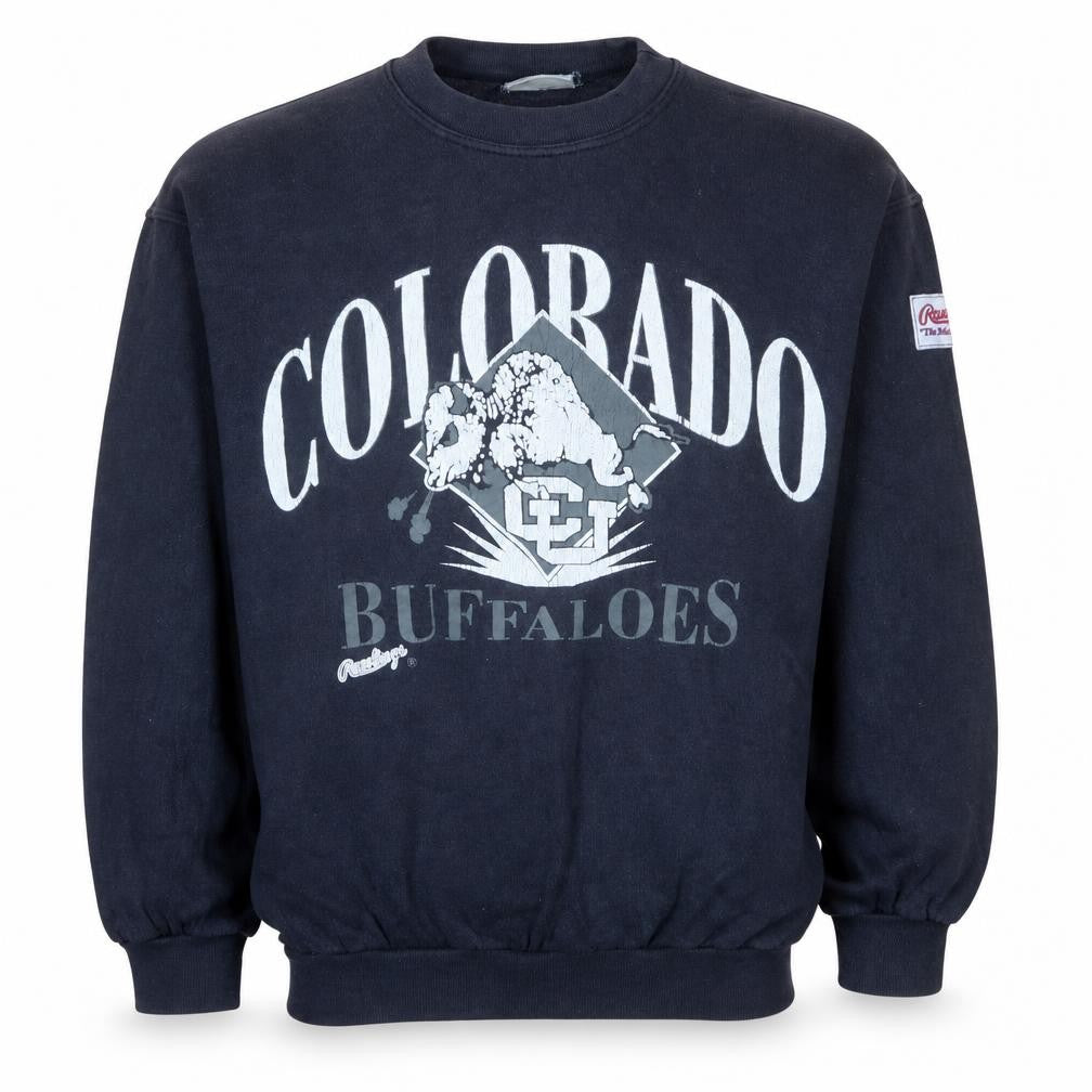 Mens UK Size M Rawlings Blue Pullover Sweatshirt