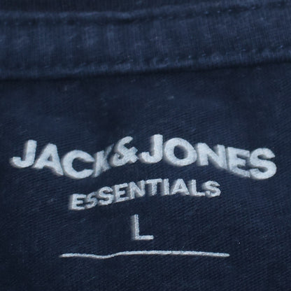 Mens UK Size L JACK & JONES Blue  T-Shirt
