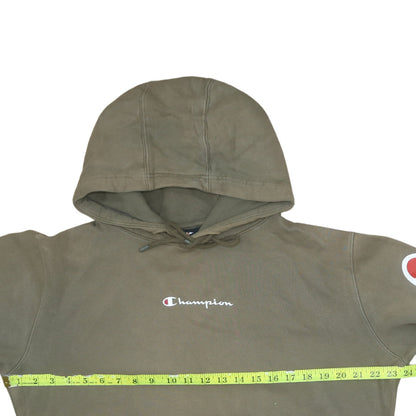 Mens UK Size M Champion Brown Pullover Hoodie