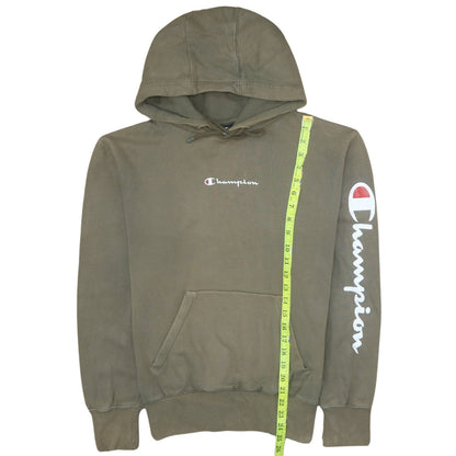 Mens UK Size M Champion Brown Pullover Hoodie