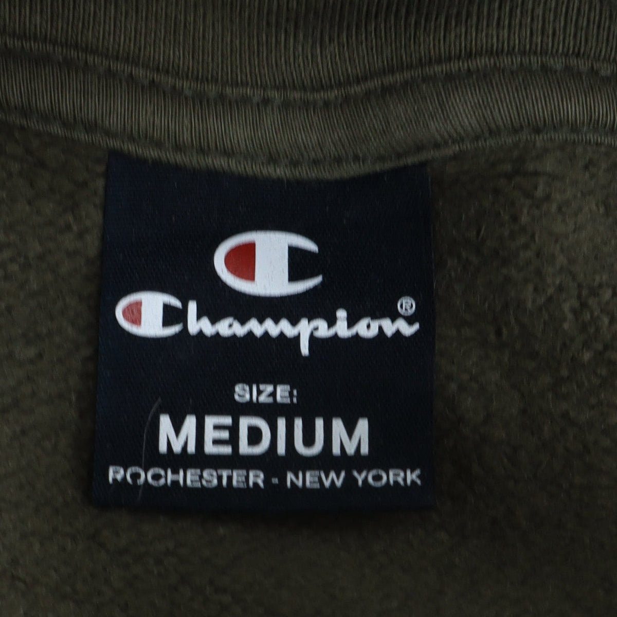 Mens UK Size M Champion Brown Pullover Hoodie