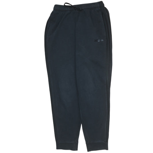 Mens UK Size M adidas Regular Fit Jogger Black Trousers