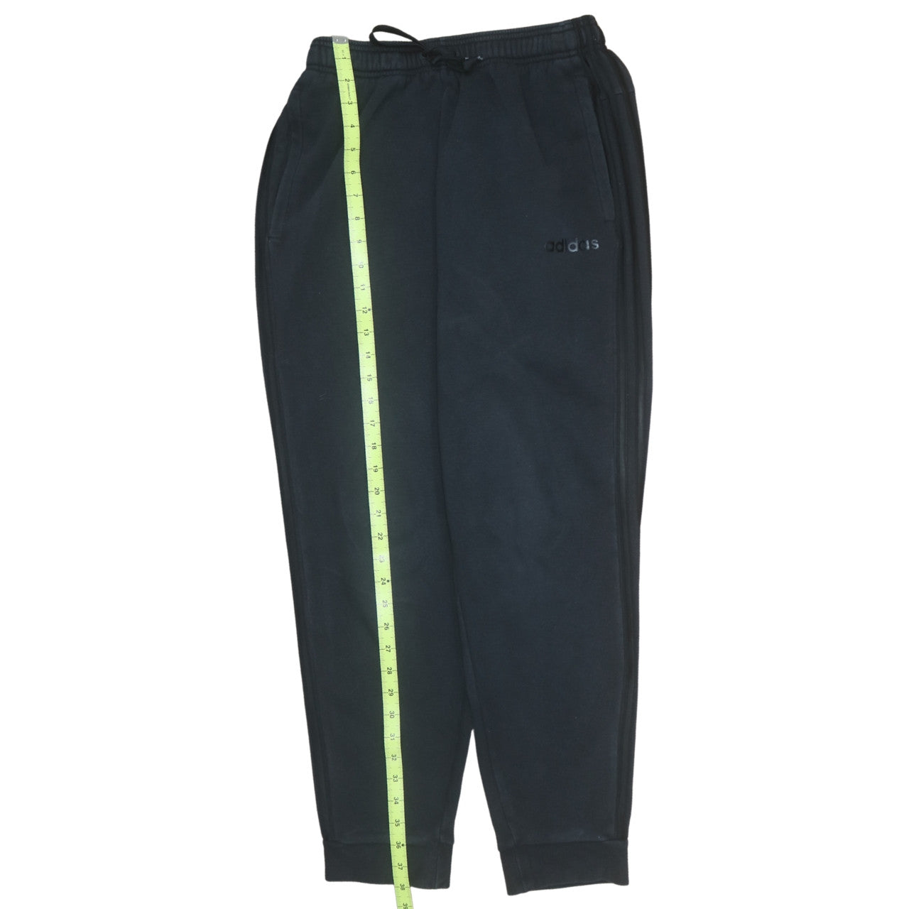 Mens UK Size M adidas Regular Fit Jogger Black Trousers