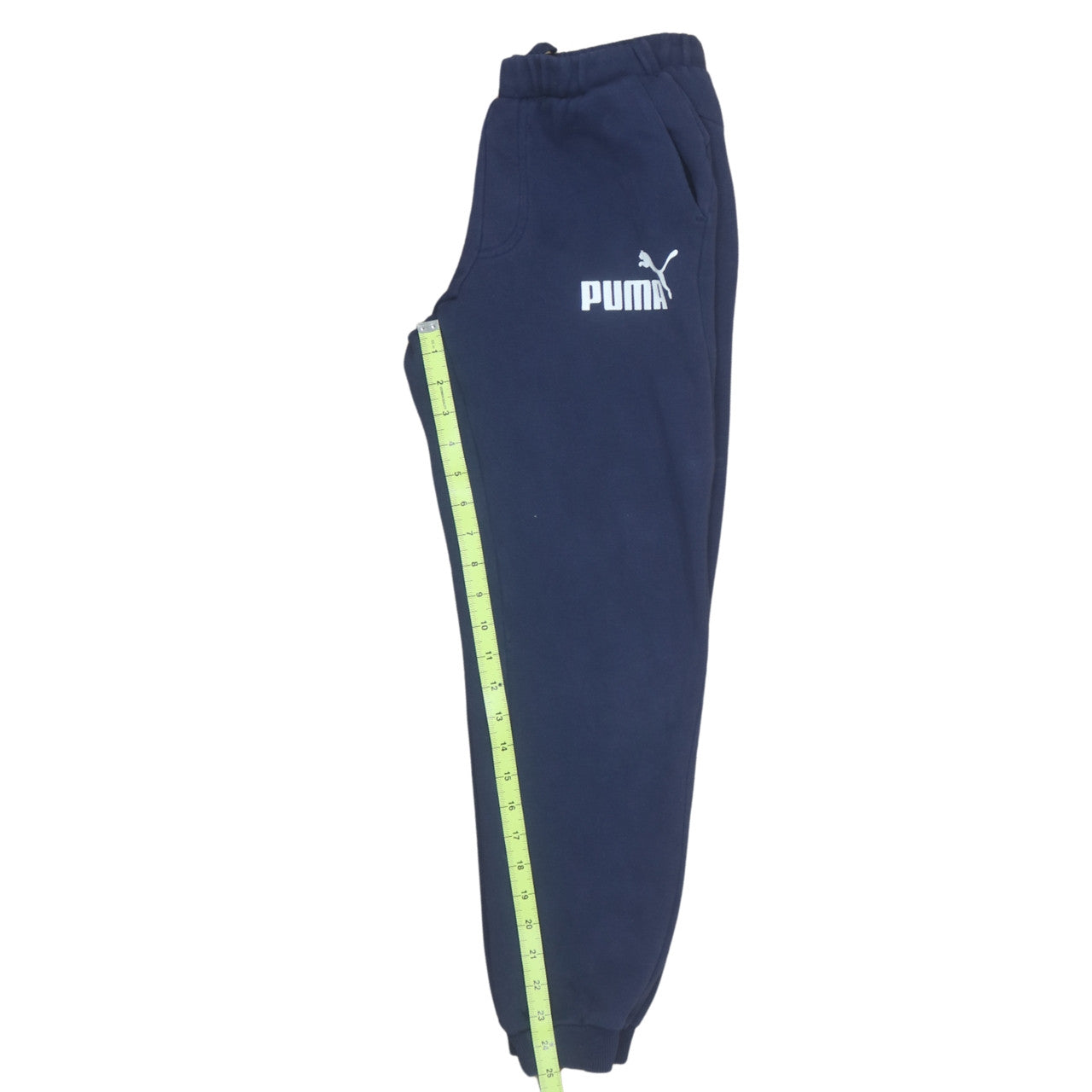 Boys UK Size 11-12 Years PUMA Regular Fit Jogger Blue Trousers