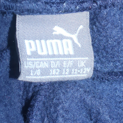 Boys UK Size 11-12 Years PUMA Regular Fit Jogger Blue Trousers