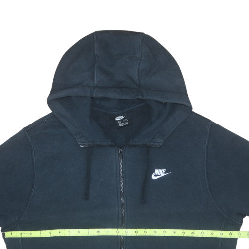 Mens UK Size L Nike Black Full Zip Hoodie