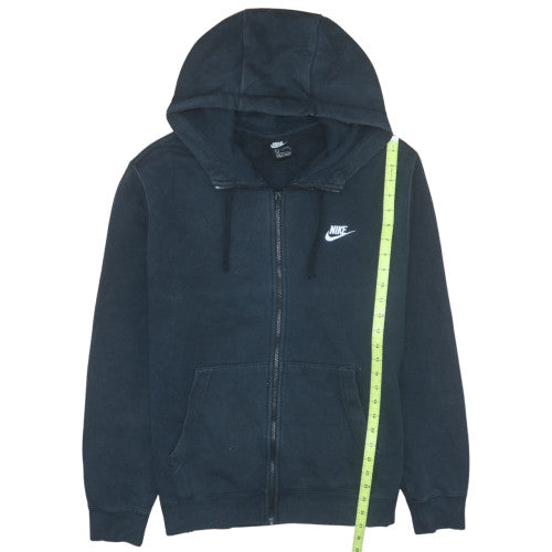 Mens UK Size L Nike Black Full Zip Hoodie