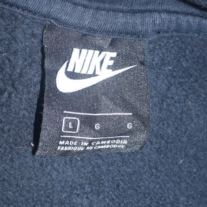 Mens UK Size L Nike Black Full Zip Hoodie