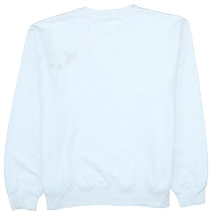 Mens UK Size 2XL Tommy Hilfiger White Pullover Sweatshirt