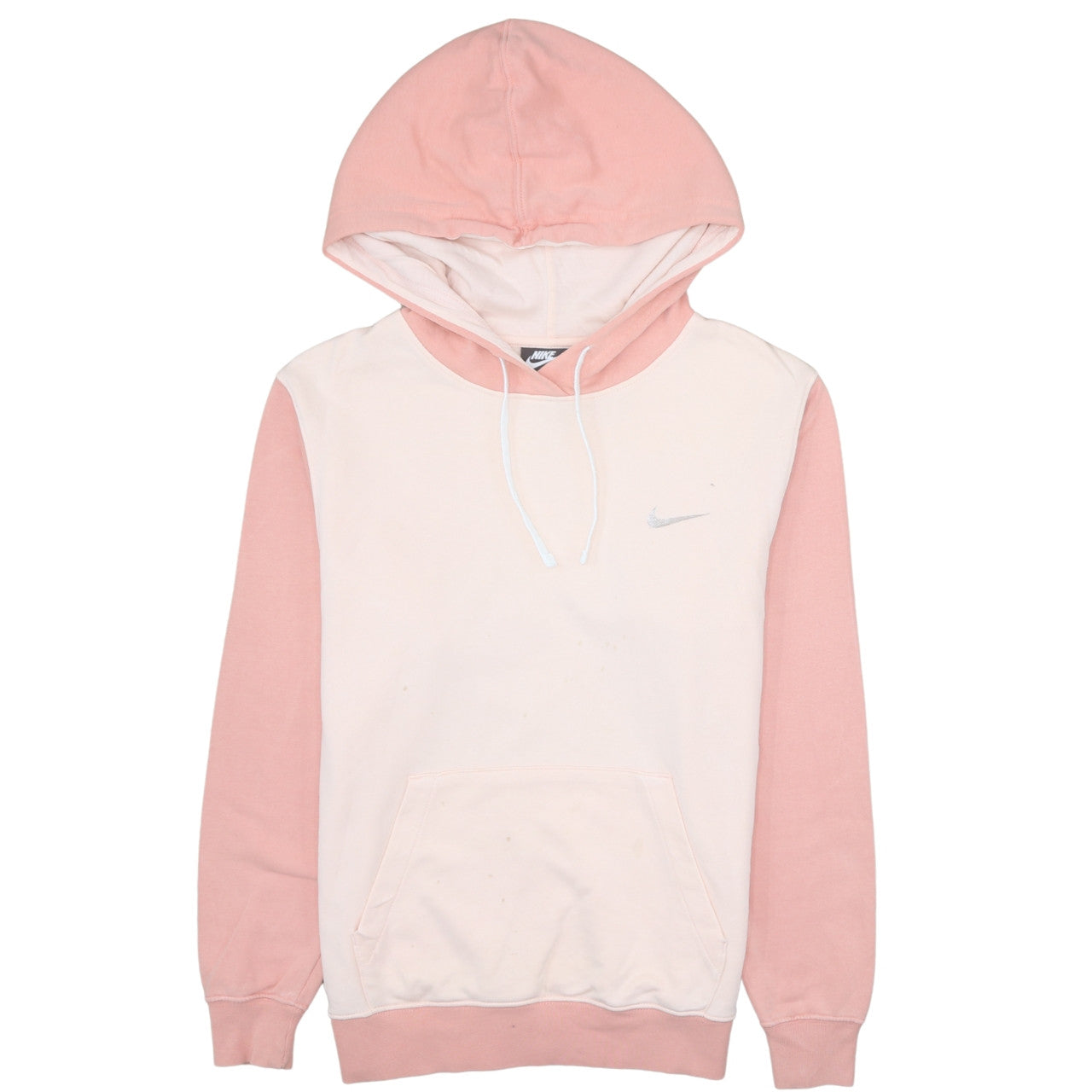 Womens UK Size S Nike Pink Pullover Hoodie