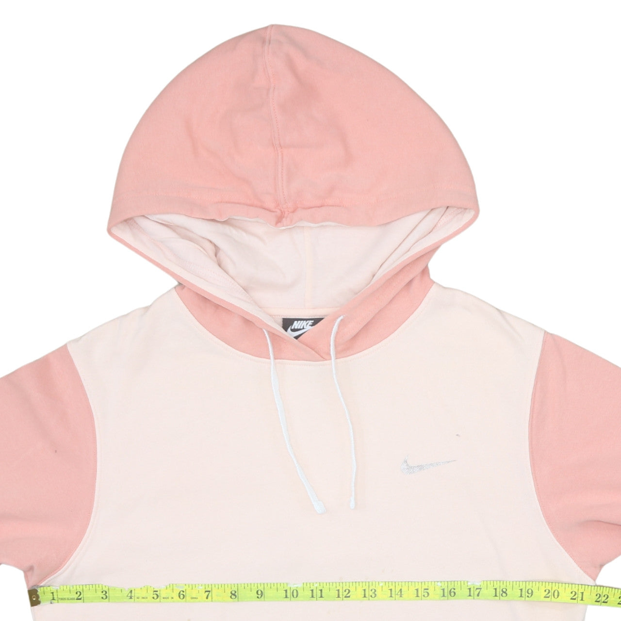 Womens UK Size S Nike Pink Pullover Hoodie