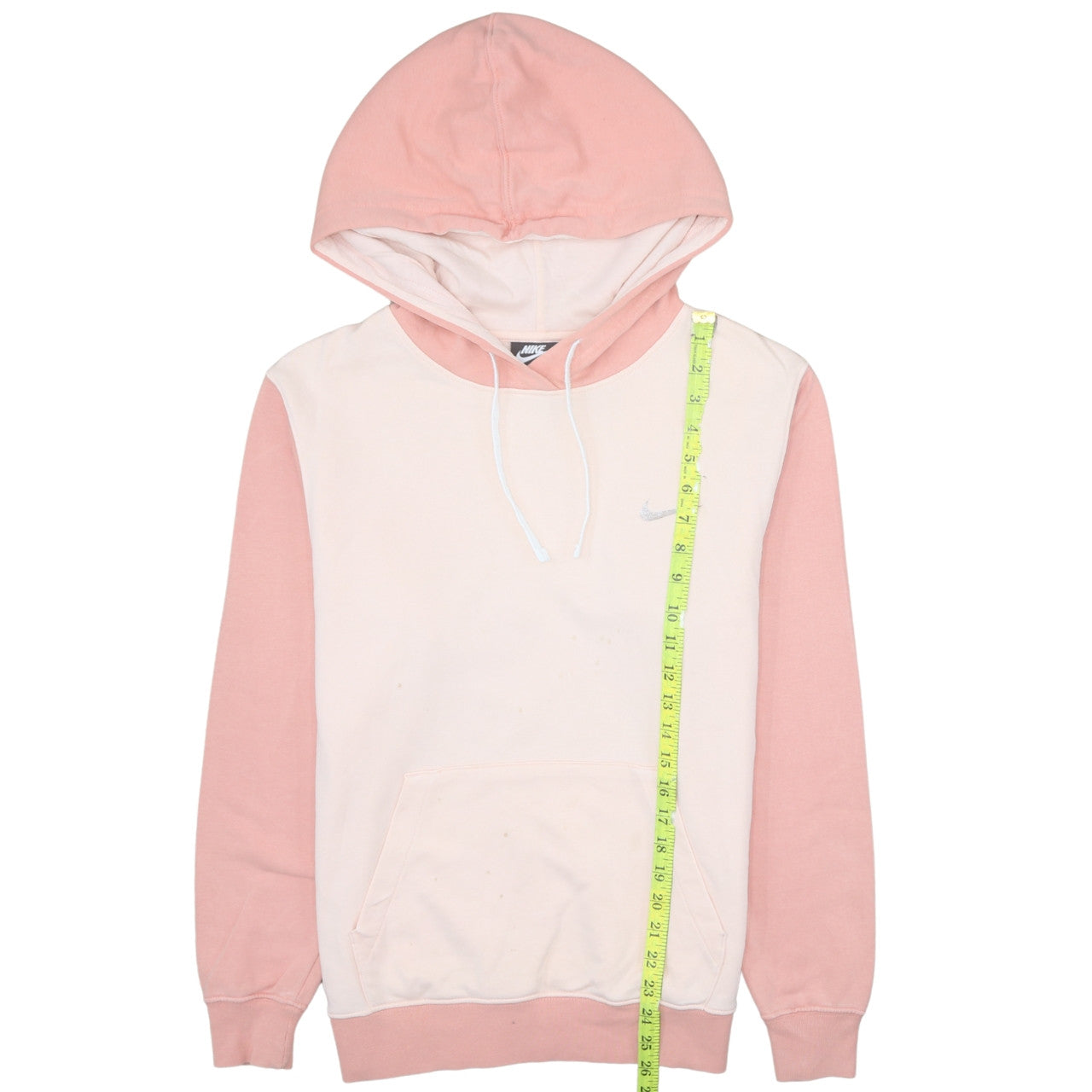 Womens UK Size S Nike Pink Pullover Hoodie