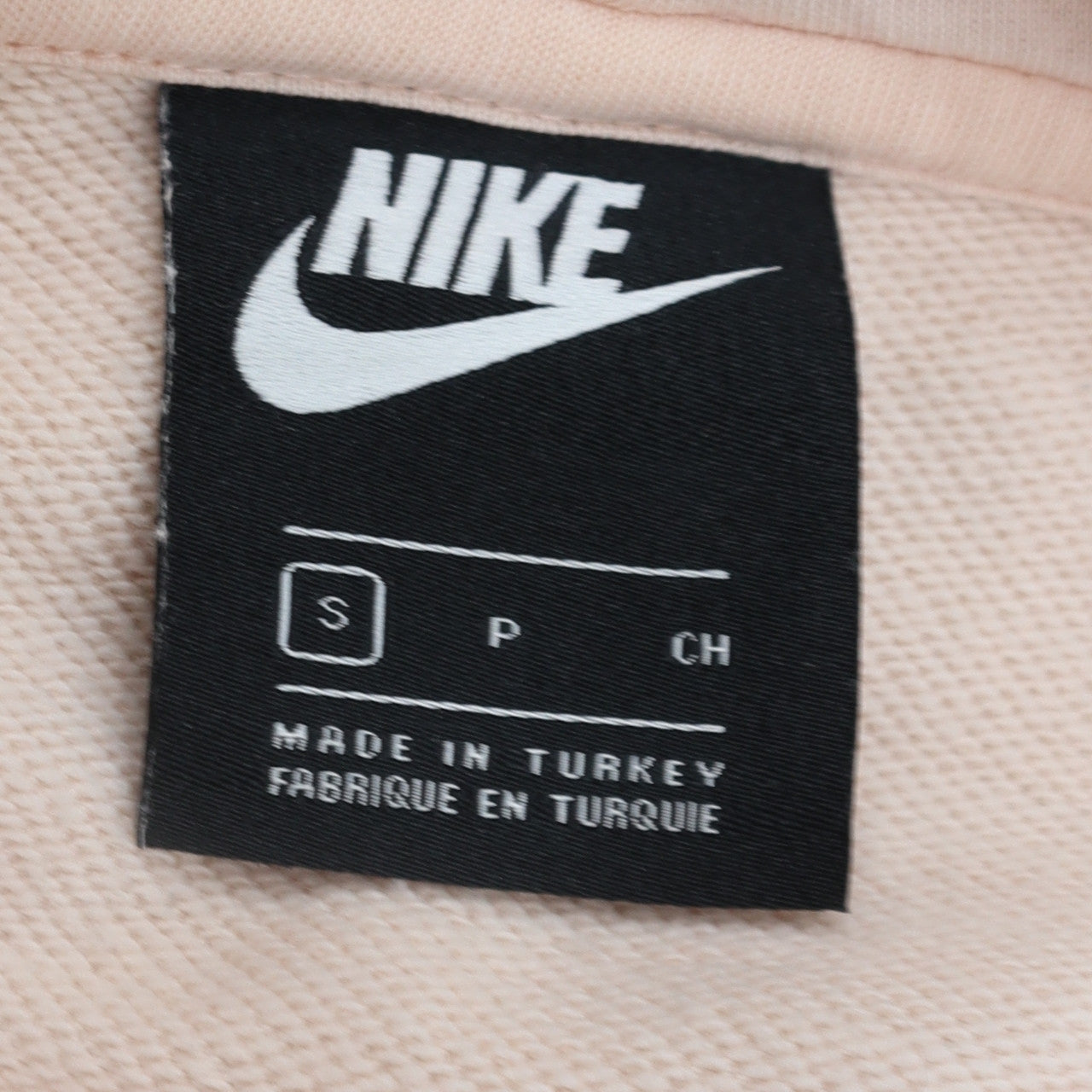 Womens UK Size S Nike Pink Pullover Hoodie
