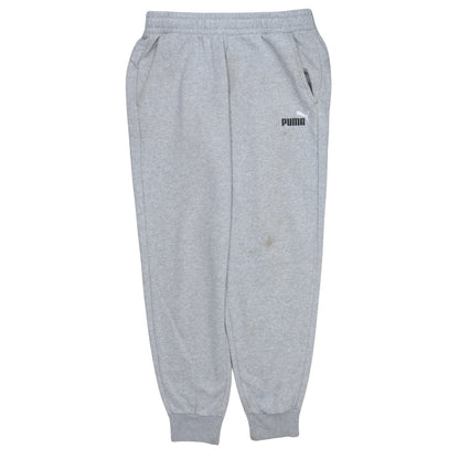 Mens UK Size L PUMA Regular Fit Sweatpants Grey Trousers