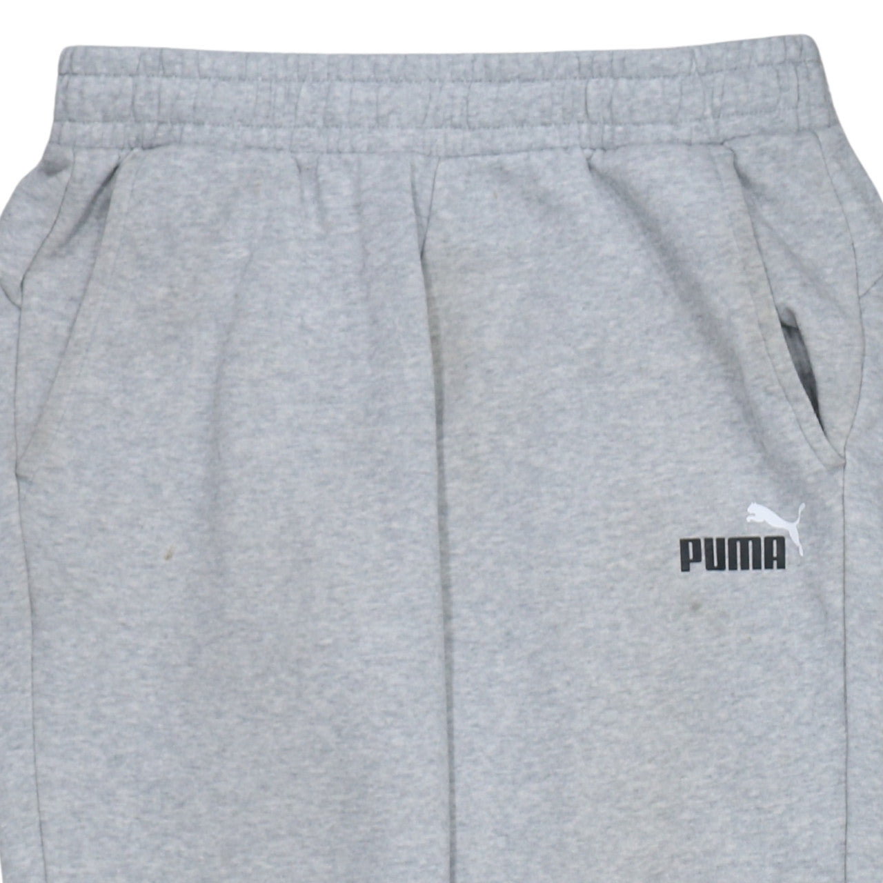 Mens UK Size L PUMA Regular Fit Sweatpants Grey Trousers