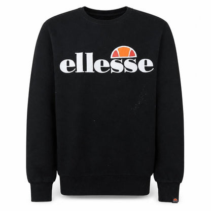 Mens UK Size S ellesse Black Pullover Sweatshirt