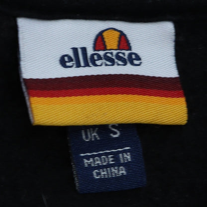 Mens UK Size S ellesse Black Pullover Sweatshirt