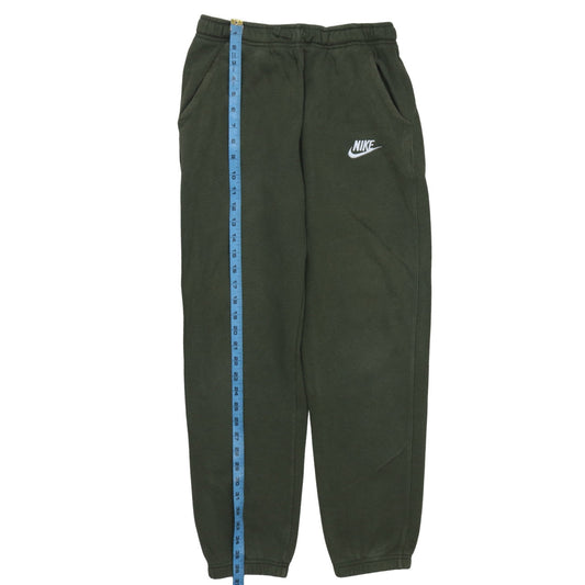 Boys UK Size 13-15 Years Nike Regular Fit Sweatpants Green Trousers