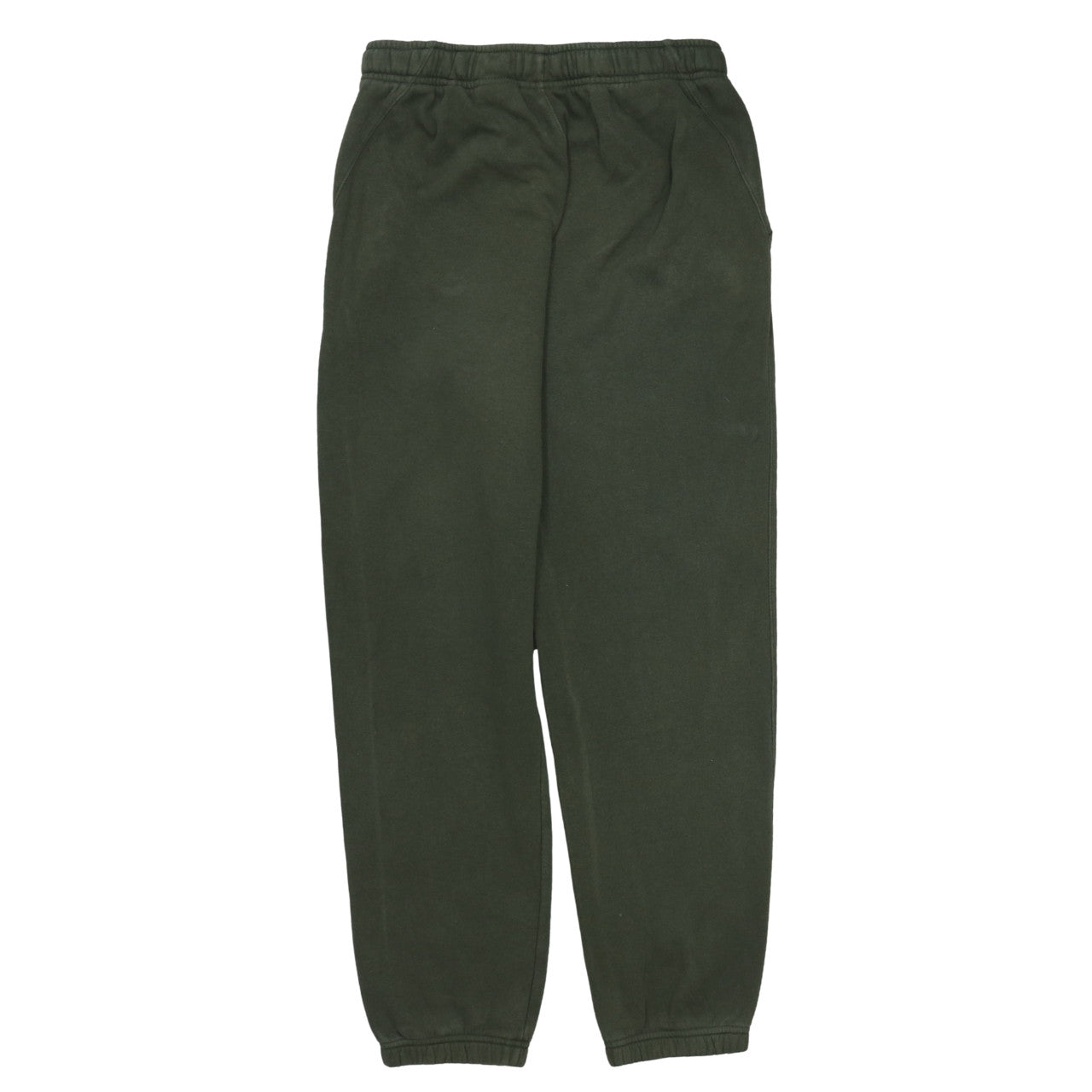 Boys UK Size 13-15 Years Nike Regular Fit Sweatpants Green Trousers