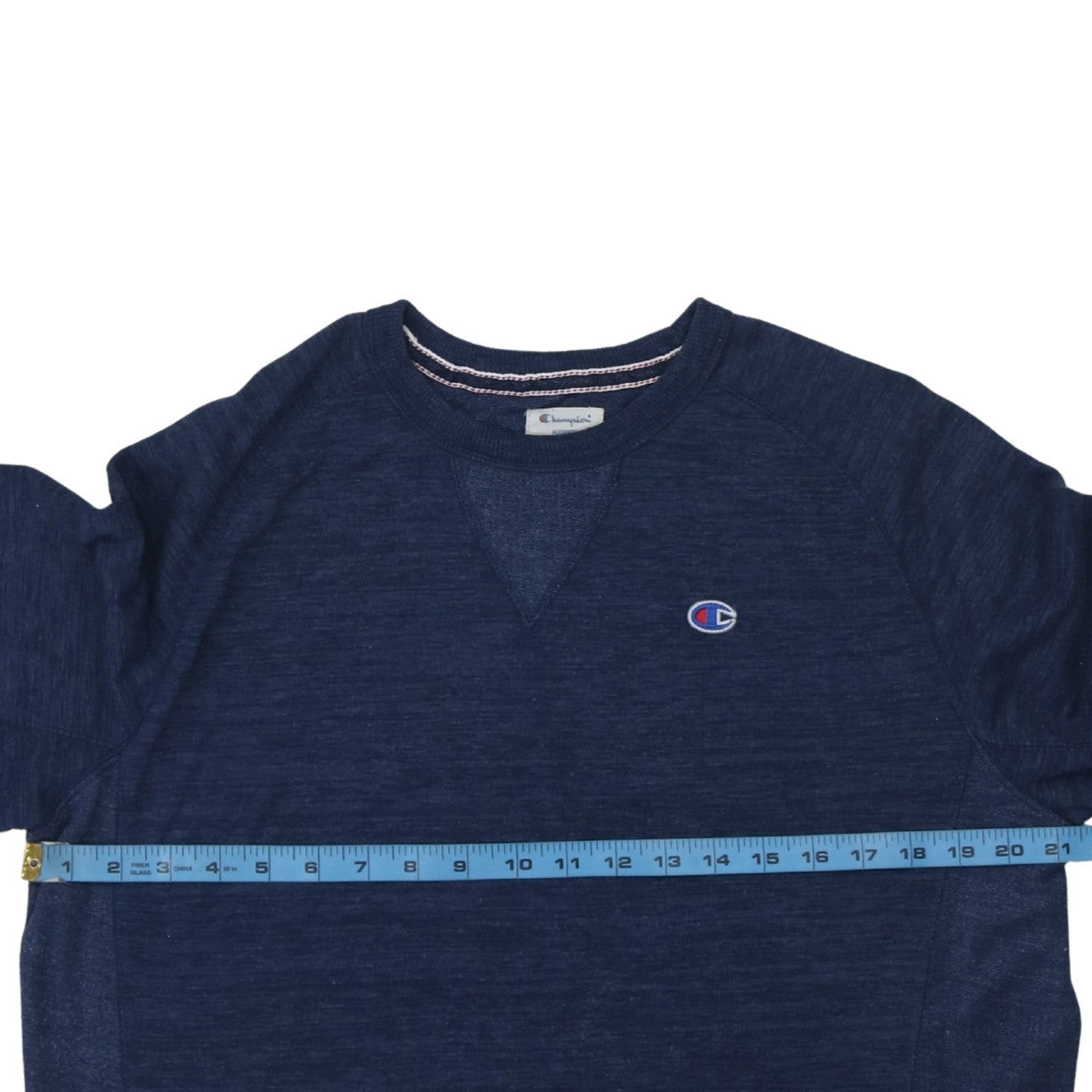 Mens UK Size M Champion Blue Pullover Sweatshirt