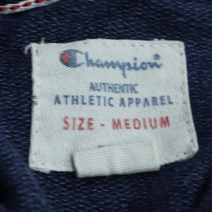 Mens UK Size M Champion Blue Pullover Sweatshirt