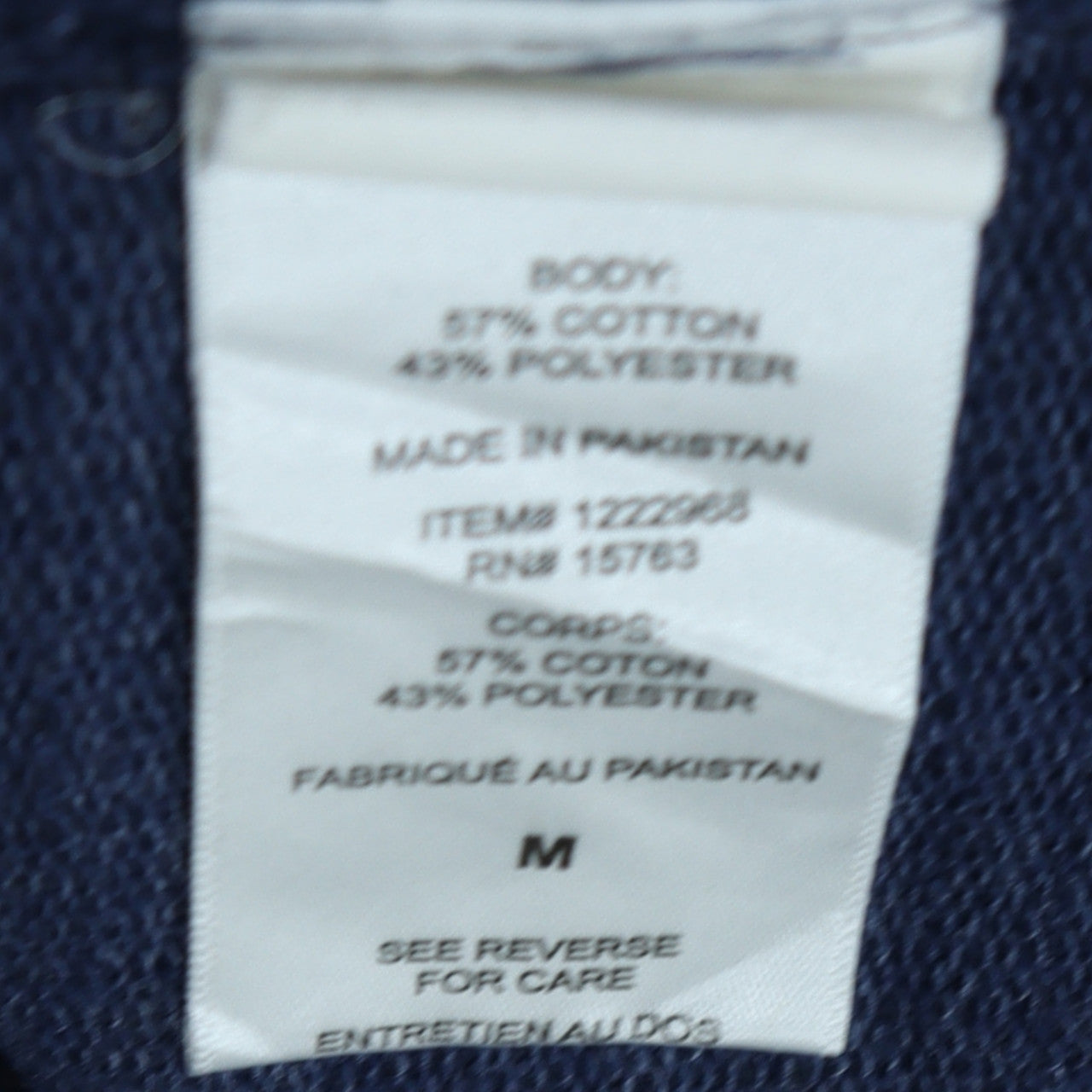 Mens UK Size M Champion Blue Pullover Sweatshirt