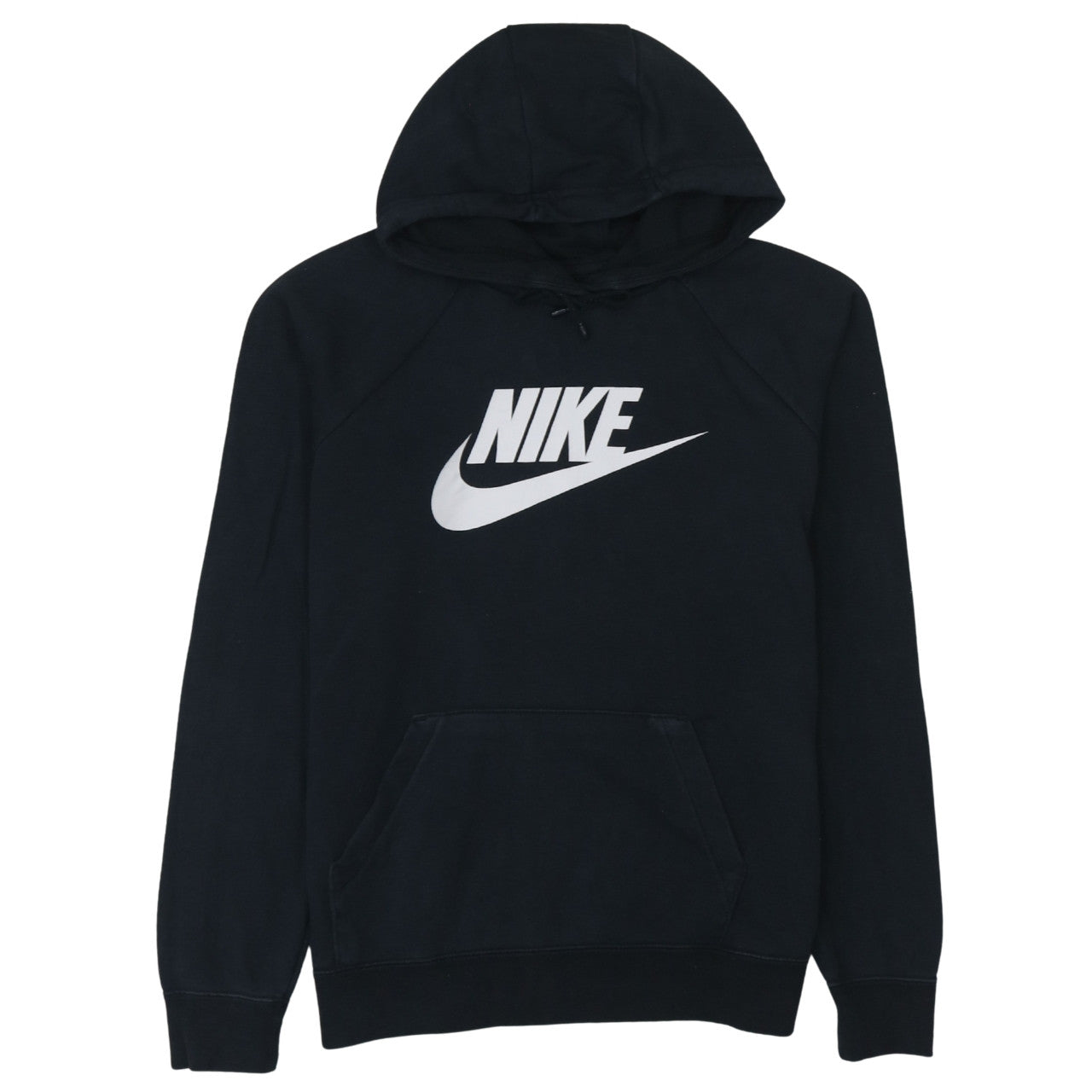 Mens UK Size M Nike Black Pullover Hoodie