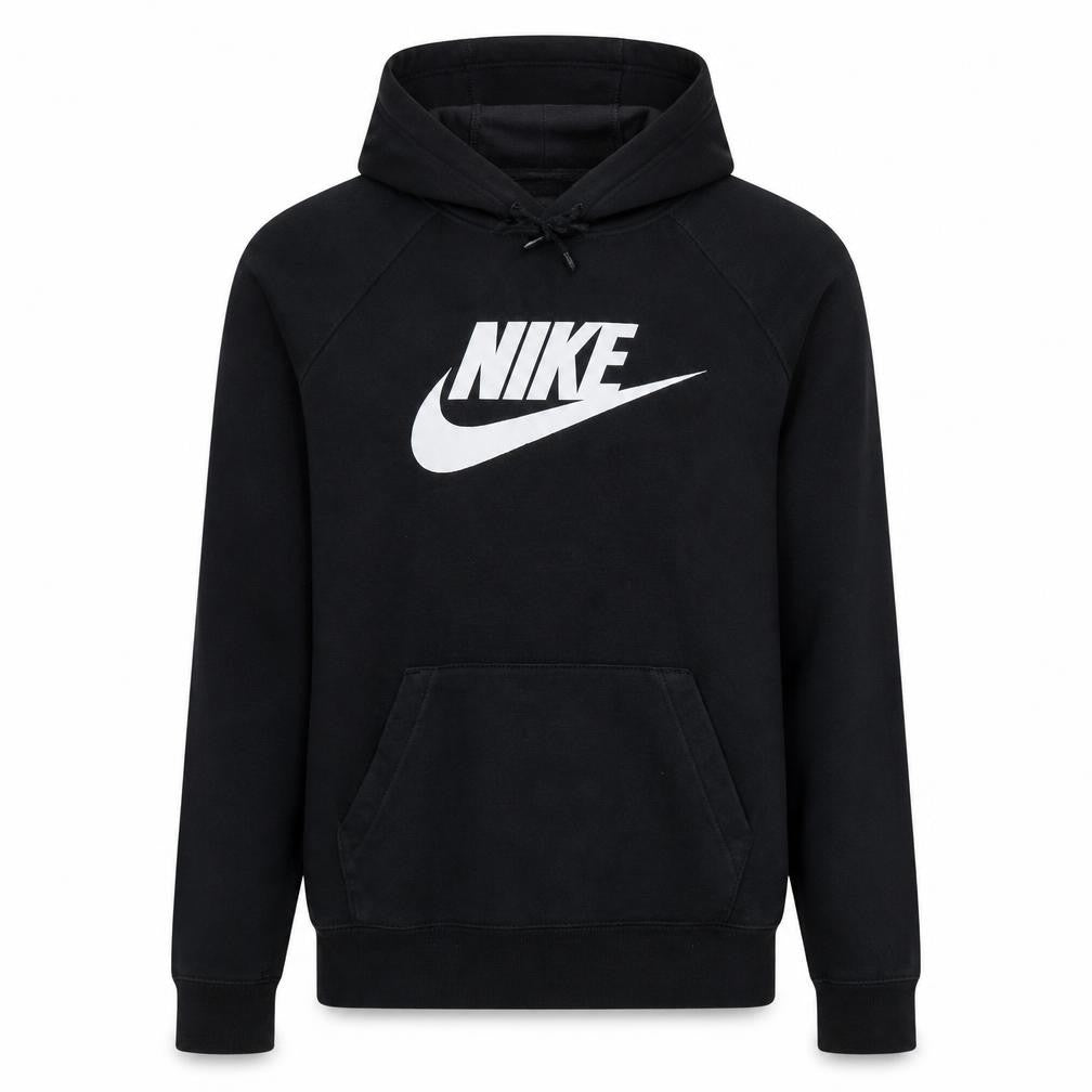 Mens UK Size M Nike Black Pullover Hoodie