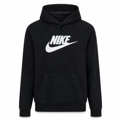 Mens UK Size M Nike Black Pullover Hoodie