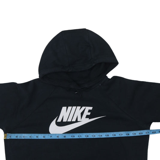 Mens UK Size M Nike Black Pullover Hoodie