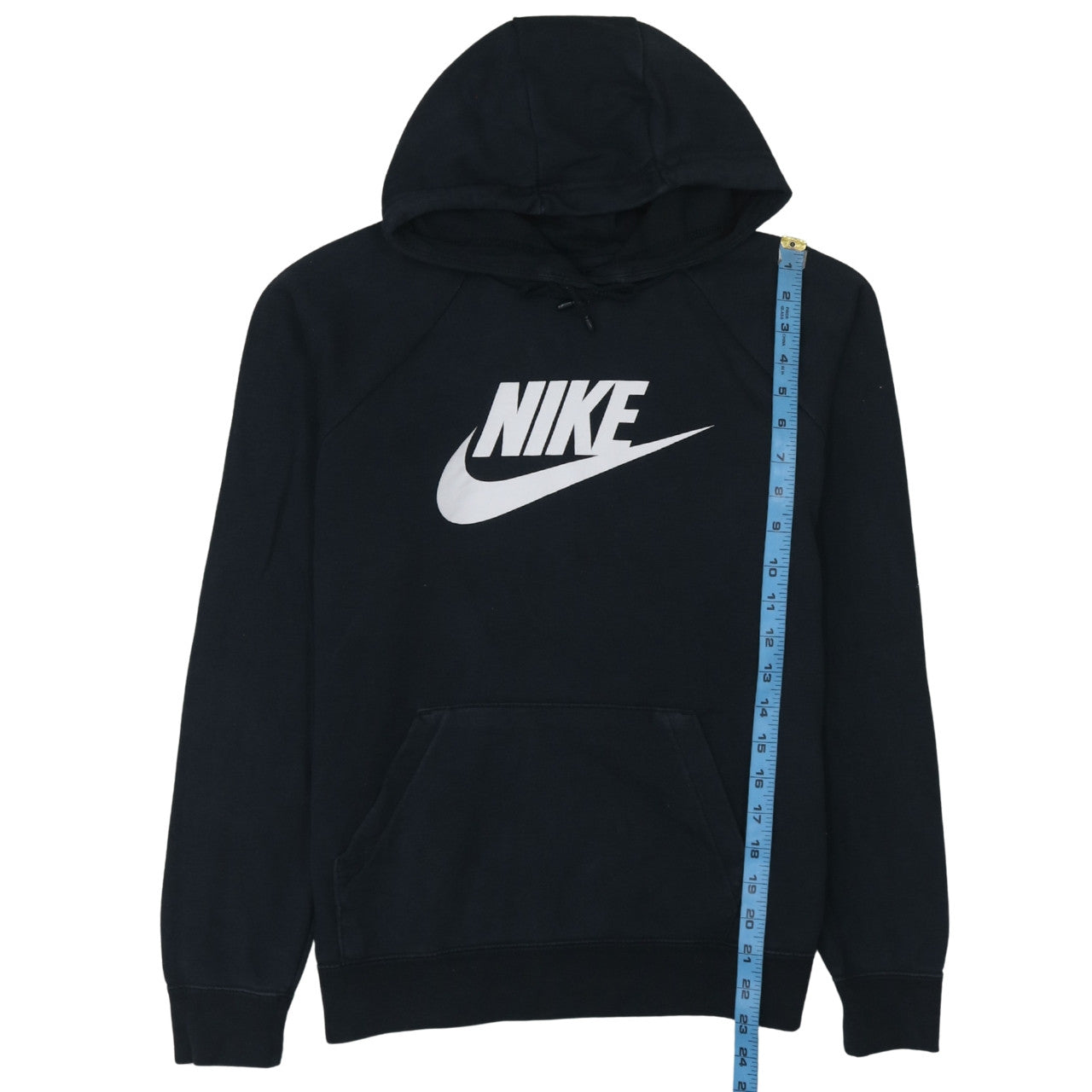 Mens UK Size M Nike Black Pullover Hoodie