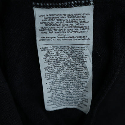 Mens UK Size M Nike Black Pullover Hoodie