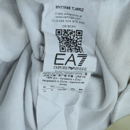 Womens UK Size XL Emporio Armani White Pullover Sweatshirt