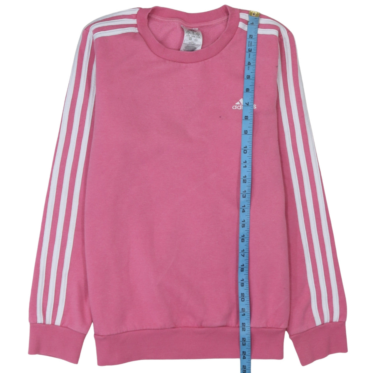 Womens UK Size 12-14 adidas Pink Pullover Sweatshirt