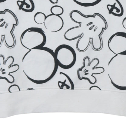 Womens UK Size S Disney White Pullover Sweatshirt