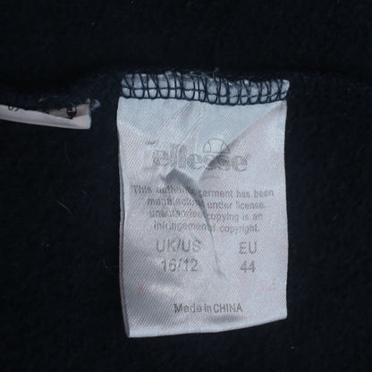 Womens UK Size 16 ellesse Black Full Zip Hoodie