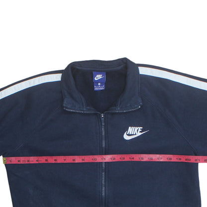 Mens UK Size M Nike Blue Full Zip Sweatshirt