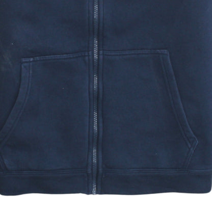 Mens UK Size M Nike Blue Full Zip Sweatshirt
