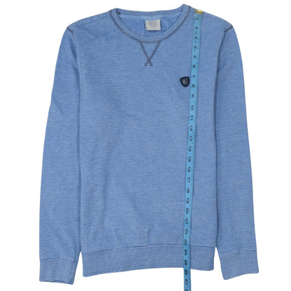 Mens UK Size L 883 Police Blue Pullover Sweatshirt