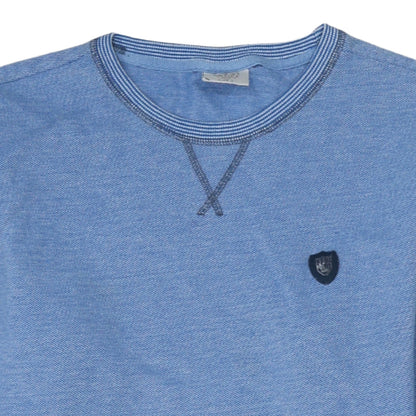 Mens UK Size L 883 Police Blue Pullover Sweatshirt