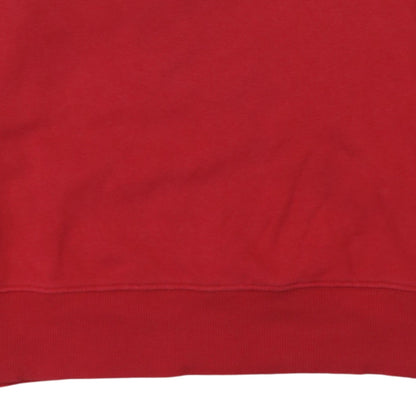 Womens UK Size 14 F&F Red Pullover Sweatshirt