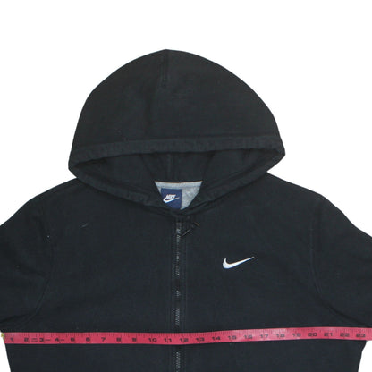 Mens UK Size L Nike Black Full Zip Hoodie
