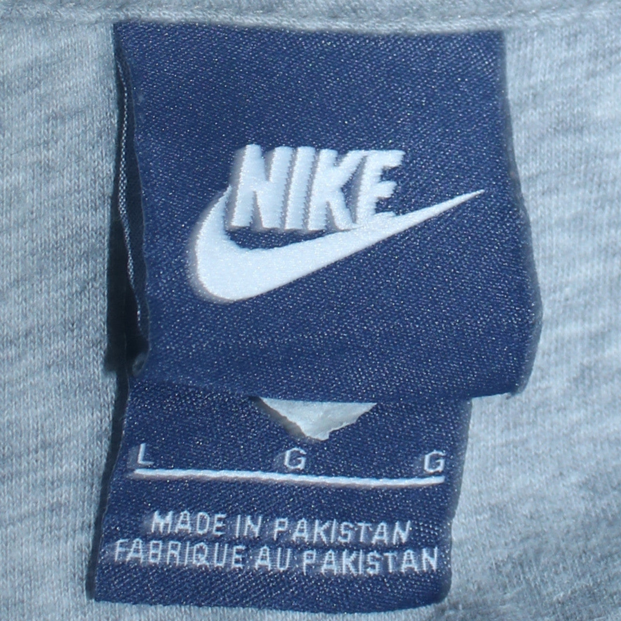 Mens UK Size L Nike Black Full Zip Hoodie