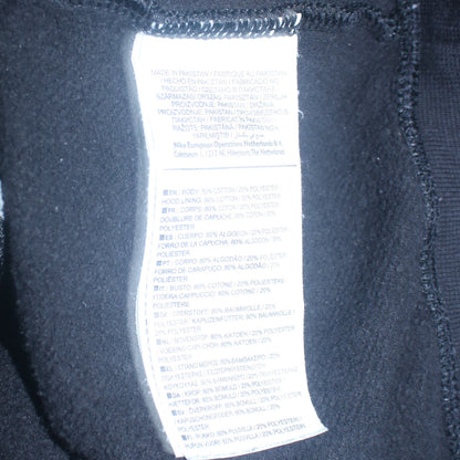 Mens UK Size L Nike Black Full Zip Hoodie