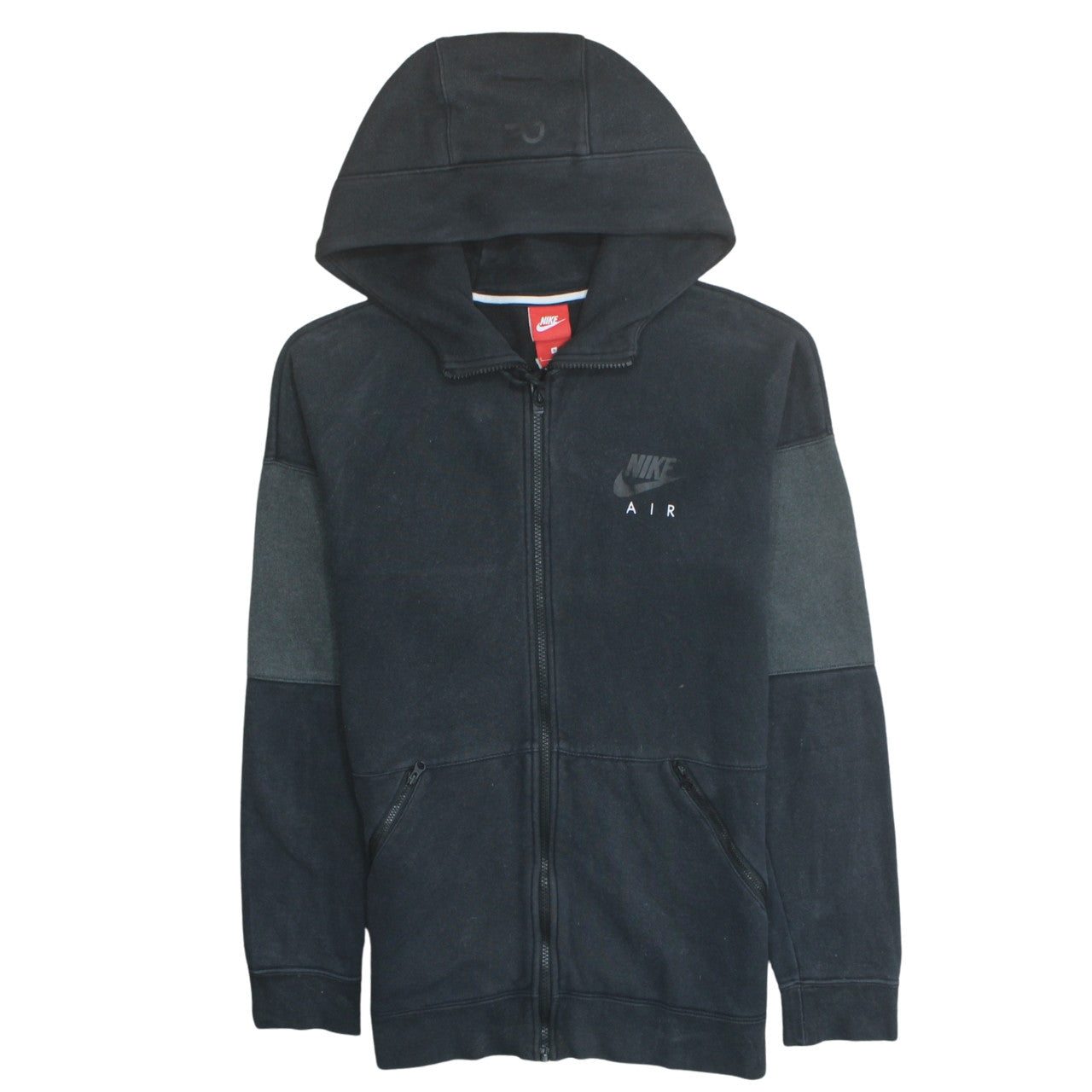 Mens UK Size S Nike Black Full Zip Hoodie