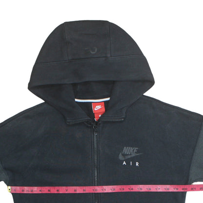 Mens UK Size S Nike Black Full Zip Hoodie