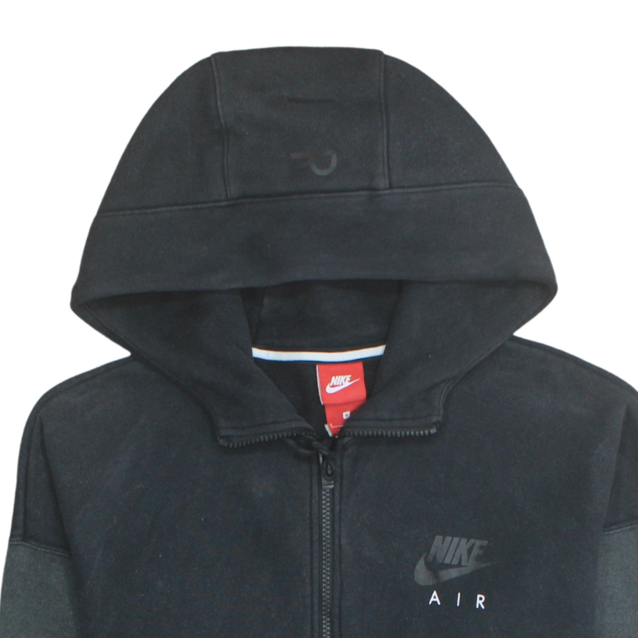 Mens UK Size S Nike Black Full Zip Hoodie