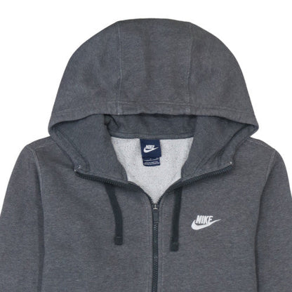 Mens UK Size S Nike Grey Full Zip Hoodie