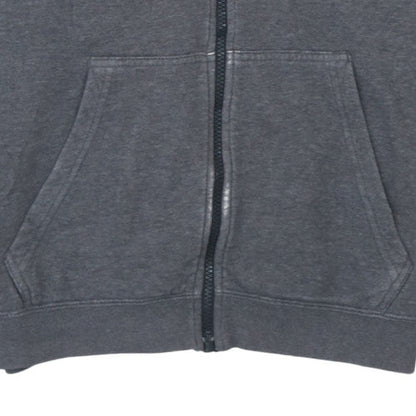 Mens UK Size S Nike Grey Full Zip Hoodie