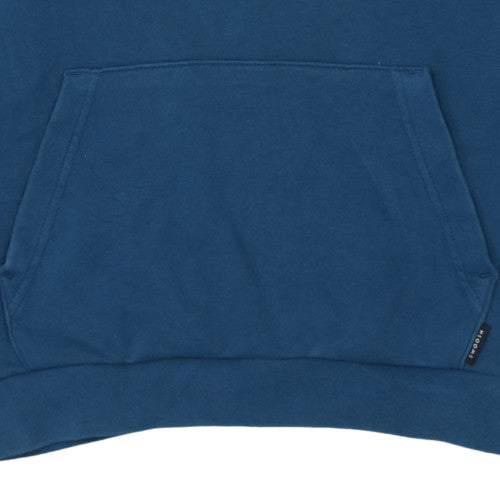 Mens UK Size S Nike Blue Pullover Hoodie